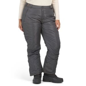 Arctic Quest Women’s Ski Pants Water Resistant Insulated Flare Size 3X